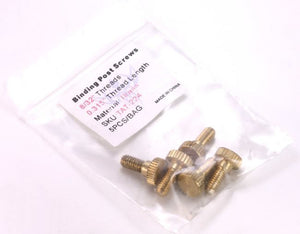 Brass Front Binding Post Screw - M4 Metric - Version 7
