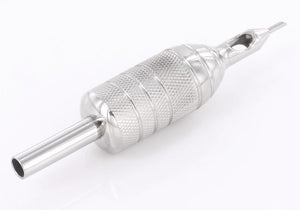 Premium 1 Piece Grip/Tip Combo - Stainless Steel - 7/8" Grip with 5RT Round Tip