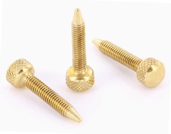 Short Brass Contact Screw - M4 Metric - Version 1