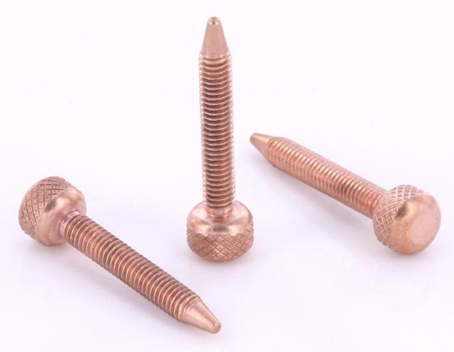 Long Copper Contact Screw - M4 Metric - Version 1