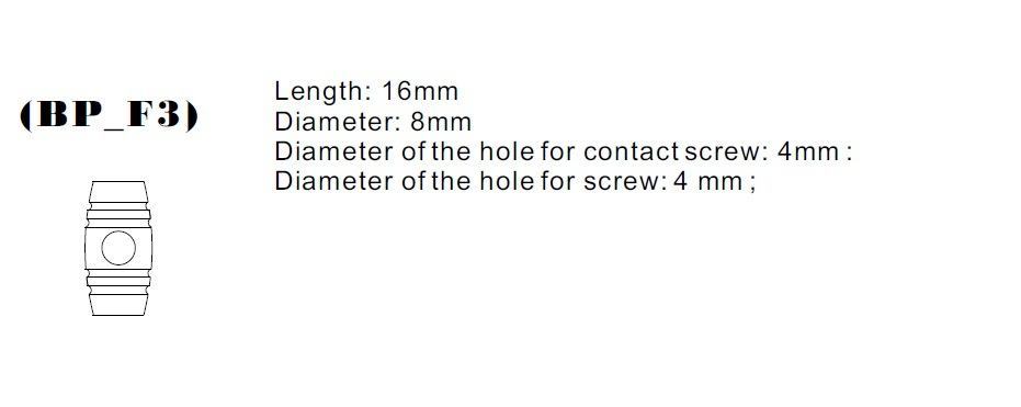 Brass Front Binding Post - M4 Metric - Version 1