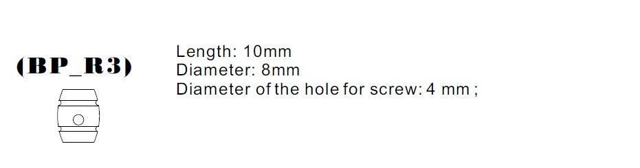 Copper Rear Binding Post - M4 Metric - Version 1