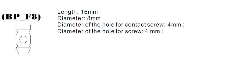 Copper Front Binding Post - M4 Metric - Version 2