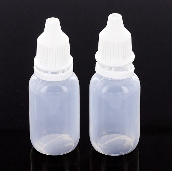 1/2oz Empty Ink Bottle - Tamper Proof Twist Top