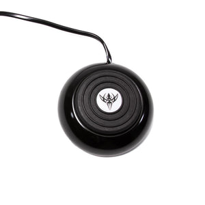 Precision Heavy Duty Round Metal Foot Pedal with Phono Tip