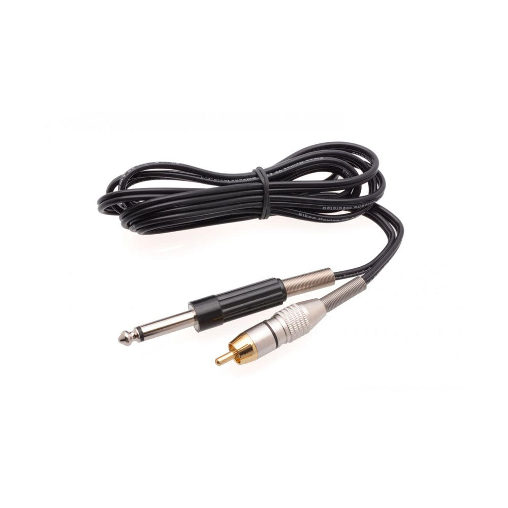 Eikon 6' Black RCA Cord with 1/4" Mono Plug