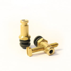 HM Brass Front and Rear Binding Post Set — M4 Metric