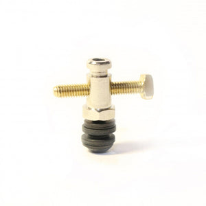 HM Nickel Front and Rear Binding Post Set — M4 Metric