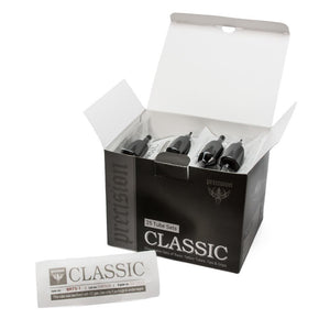 Classic Tube & Grip Sets  — 3/4" Black Disposable Grip — Box of 25
