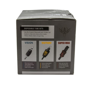 Classic Tube & Grip Sets  — 3/4" Black Disposable Grip — Box of 25