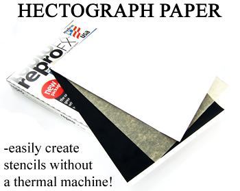 Spirit Tattoo Classic Freehand Hectograph Paper — 8-1/2" x 11” — 100 Sheets