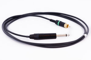Dragonfly RCA Cable With Phono Plug & 1/4" Jack Mono Plug