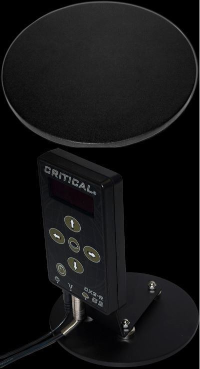 Critical Tattoo Stand Alone 6" Steel Base Plate for Power Supply