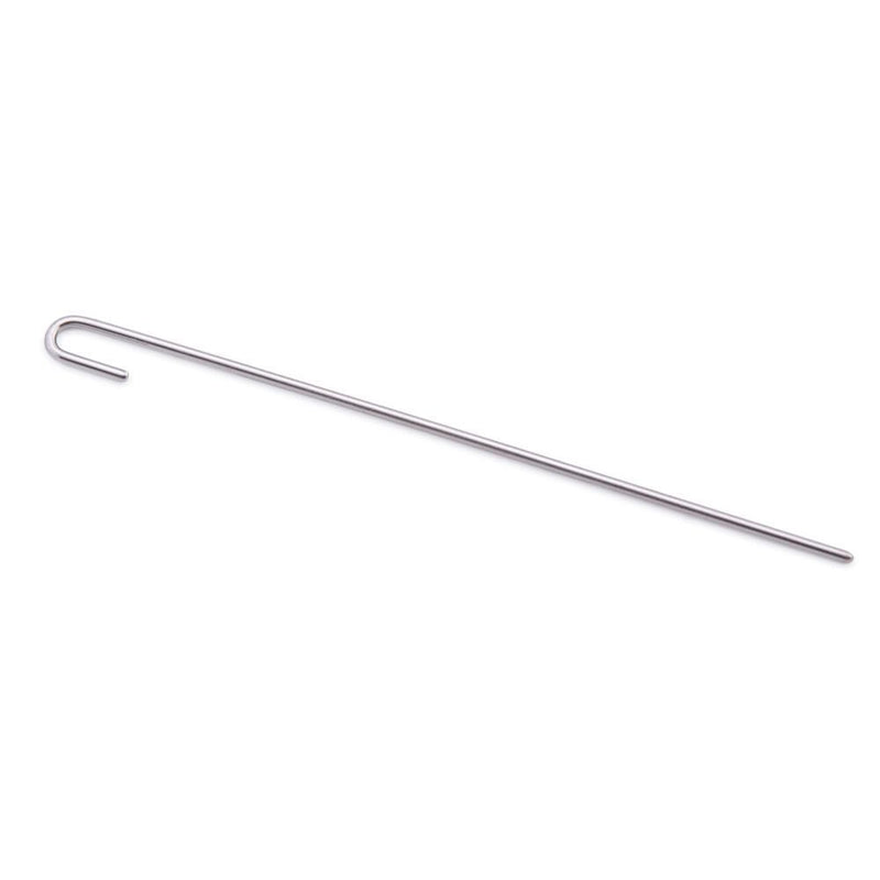 4” Anodizing Titanium Wand with Hook