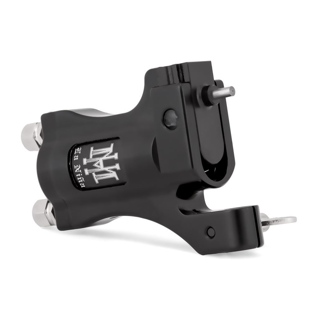 HM La Niña Black - Power Liner Rotary Tattoo Machine - Clip Cord Model
