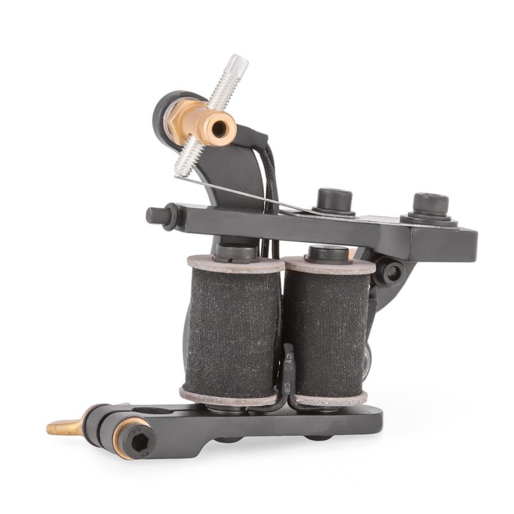 HM Bruno Kea Iron Side Wheeler - 8 Wrap Shader Coil Tattoo Machine