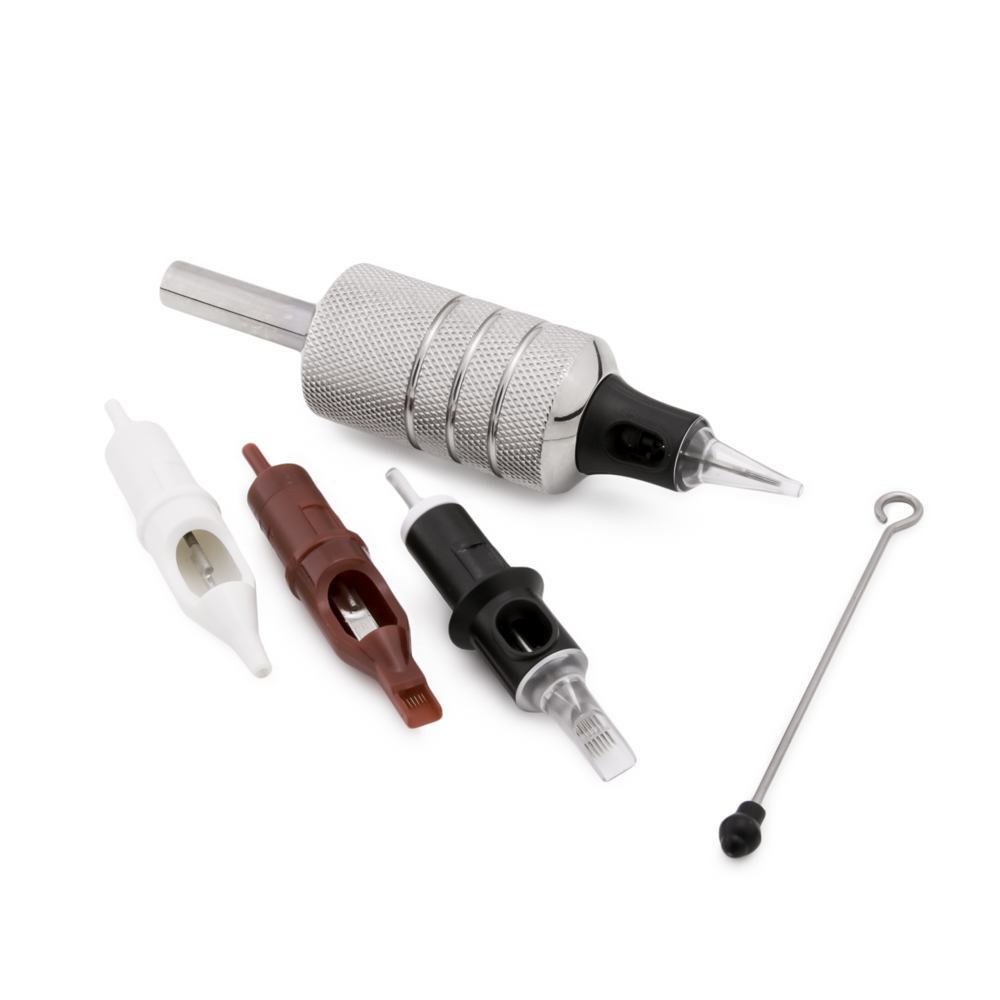 Precision Stainless Steel 25mm Grip for Cartridge Needles