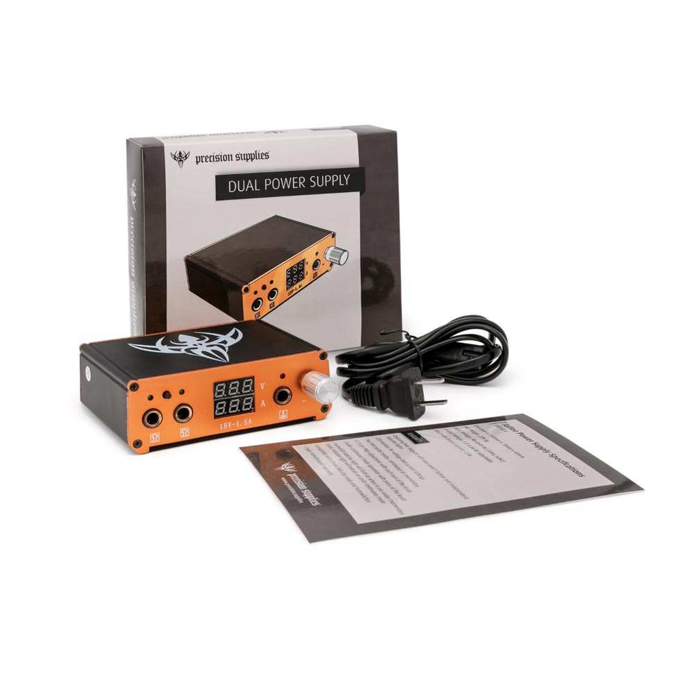 Precision Dual Tattoo Power Supply