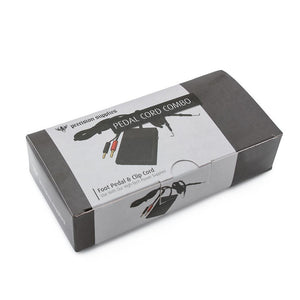 Combo Tattoo Foot Pedal & Clip Cord With Banana Plugs for Use With Our High-Tech Power Supplies