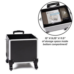 Travel Trolley Case for Cosmetic, Tattoo, and Piercing Artists