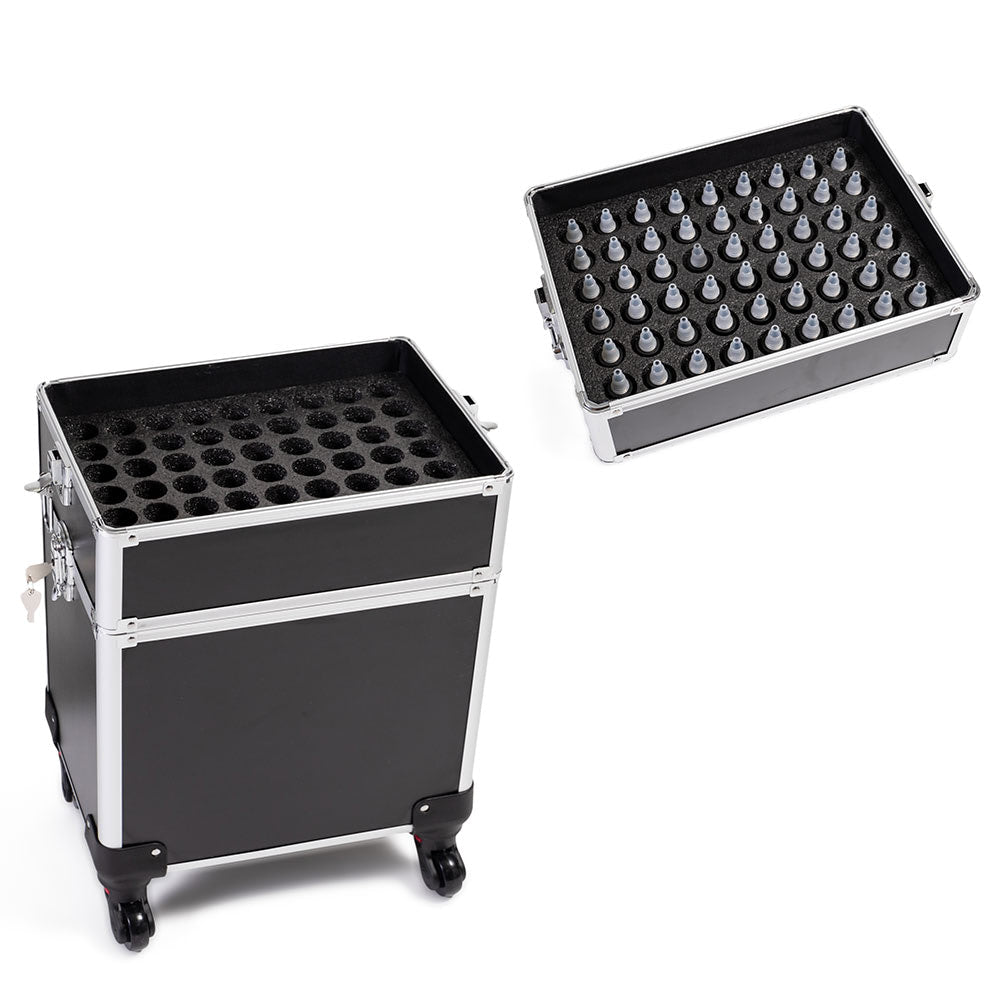 Travel Trolley Case for Cosmetic, Tattoo, and Piercing Artists