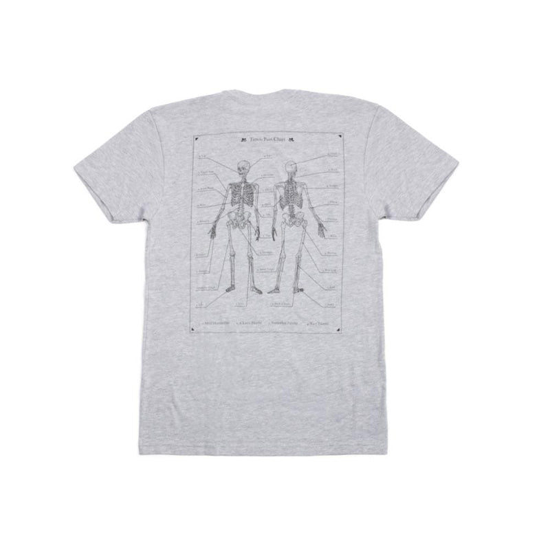 PainfulPleasures Tattoo Pain Heather Grey Unisex Tee