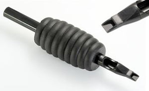 Classic Tube & Grip Sets — 1" Black Disposable Grip — Box of 25