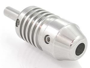 Torpedo Tattoo Grip - Stainless Steel - 1"