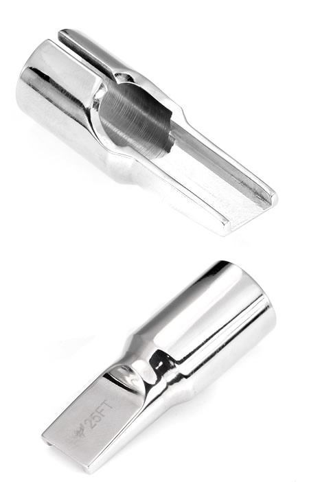 Precision Big Mag Tattoo Tips — Flat Open Style — 11 Sizes