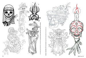 Skull Woman Tattoo Designs — Softcover Book