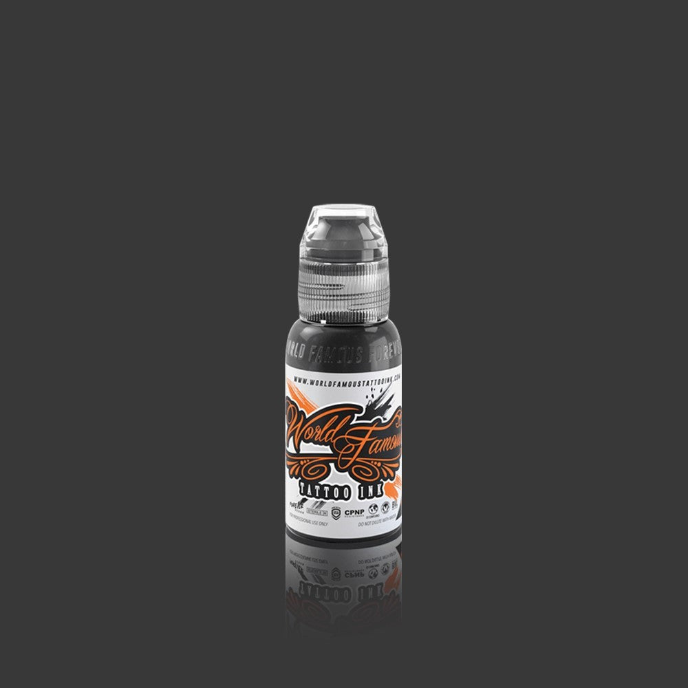 World Famous Tattoo Ink — All Grey Inks — 4oz