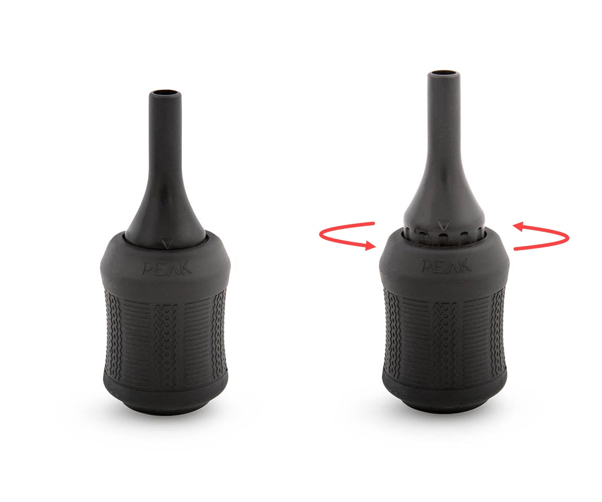 Peak Tek Disposable 32mm Adjustable Cartridge Grips — Box of 15