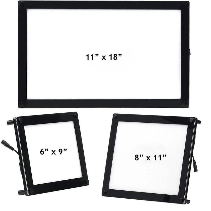 Ultra-Slim Stealthy LED Lumen Series Porta-Trace Light Box by Gagne