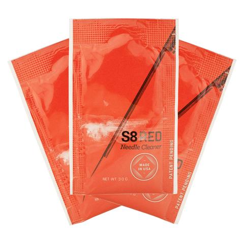 S8 Red Tattoo Needle Cleaner — Pick Quantity