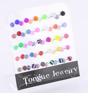 Acrylic Display Stand with 30- 2mm Holes