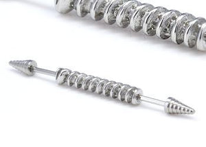 16g 1 3/8" Drill Bit Industrial Barbell