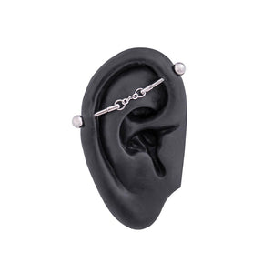 14g Chain Link Industrial Barbell — Price Per 1