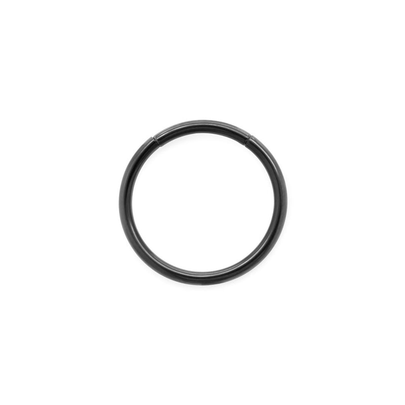 Tilum 14g PVD Black Titanium Segment Ring - Price Per 1