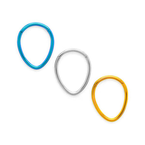 Minimalist Oval Titanium Clicker