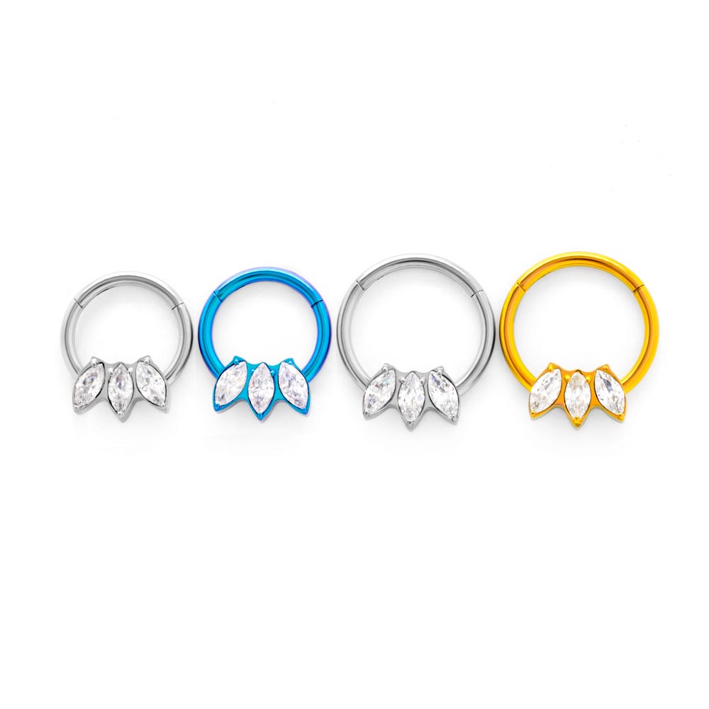 Marquise Fan Titanium Clicker