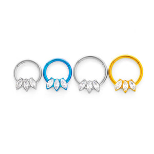 Marquise Fan Titanium Clicker