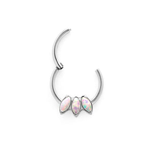 16g Marquis White Opal Fan Titanium Clicker — Price Per 1