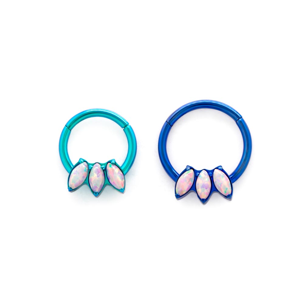 16g Marquis White Opal Fan Titanium Clicker — Price Per 1