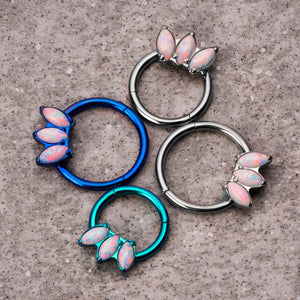 16g Marquis White Opal Fan Titanium Clicker — Price Per 1