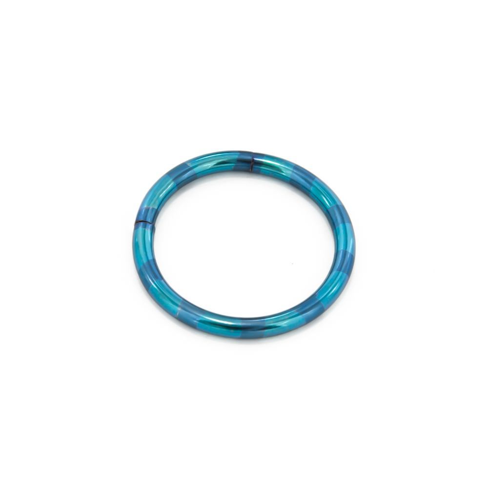 14g Candy Stripe Segment Captive Ring