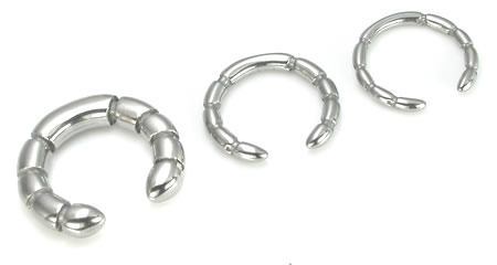 12g or 10g or 6g Stainless Steel Skeleton Tribal Pincher