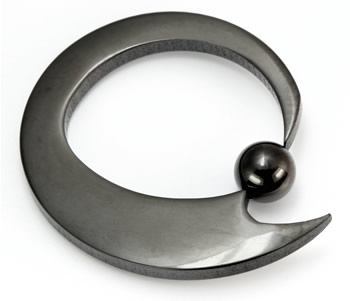 Tilum 8g Blackout Evolution Captive Ring