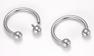 16g Internal Steel Circular Barbell — Price Per 1
