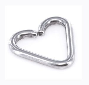 16g Annealed Steel Heart — Price Per 1