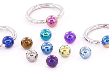 Tilum Titanium Captive Bead Ball- 3mm